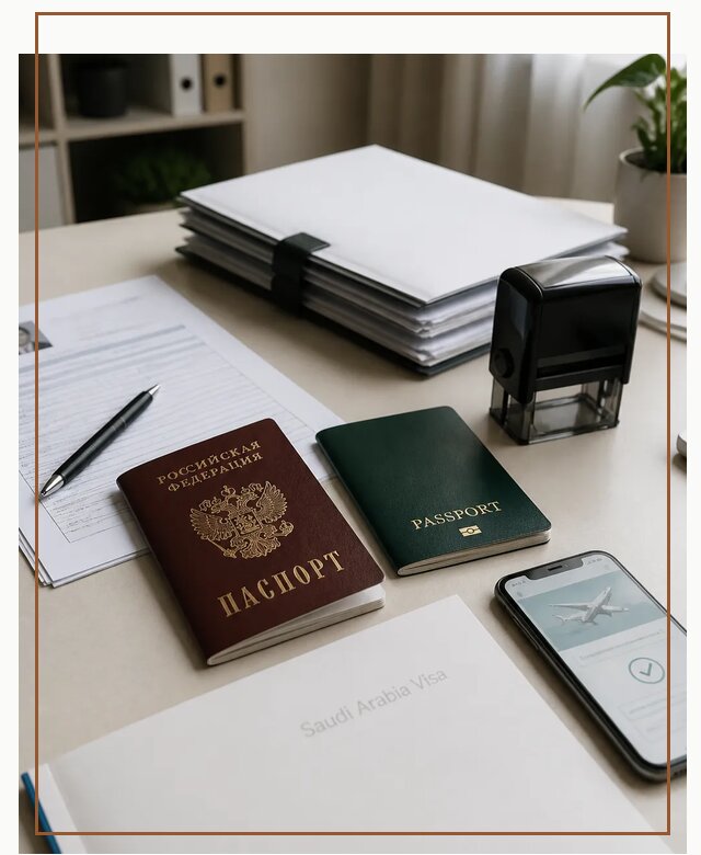 Оформление визы в Саудовскую Аравию в Кандалакше по цене от 6567 р. | Гиперактив-Кнд