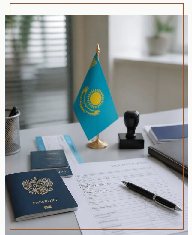 Оформление визы в Казахстан для поездки и работы в Кандалакше